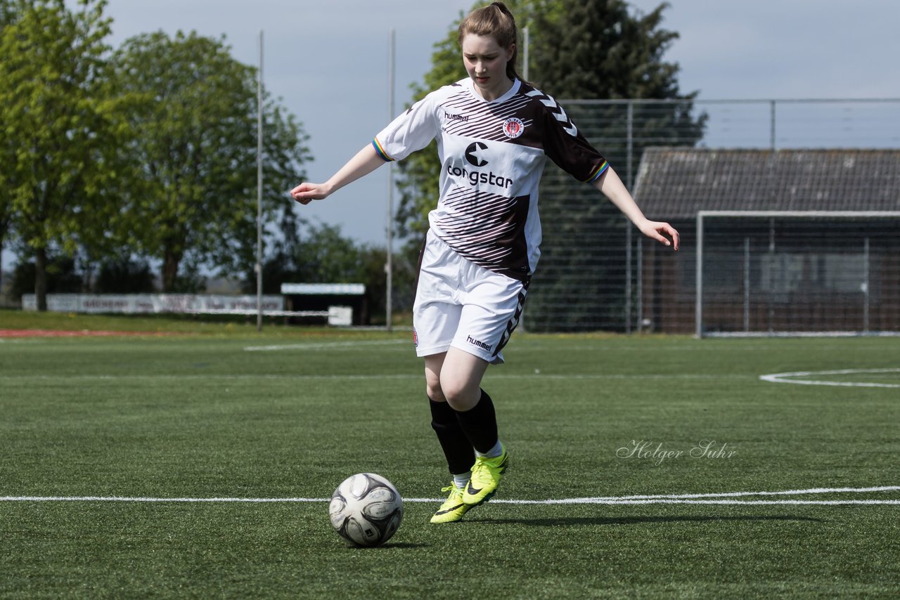 Bild 112 - B-Juniorinnen Ellerau - St. Pauli : Ergebnis: 1:1